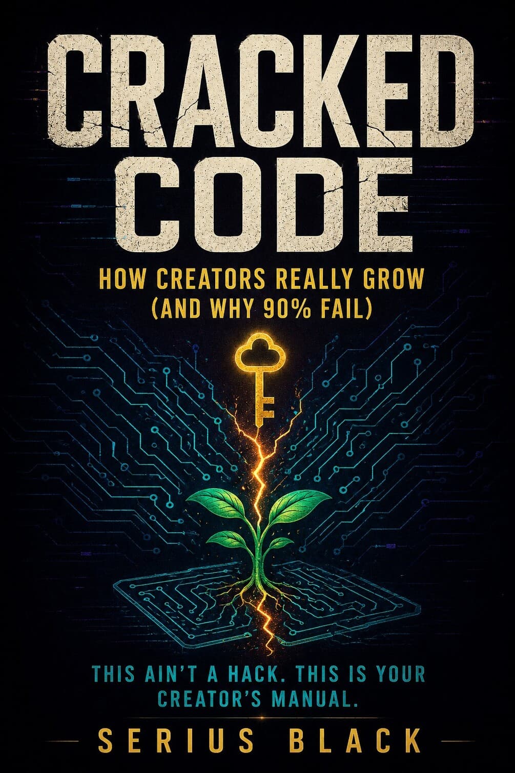 Cracked Code book cover by Serius Black